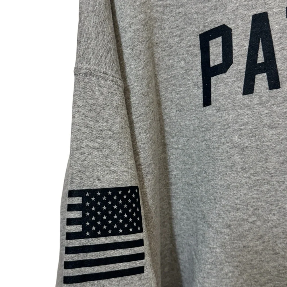 Patriot Zero F’s Given #0 Military Grunt Style High End Gray Men’s 3XL Hoodie - Picture 3 of 9